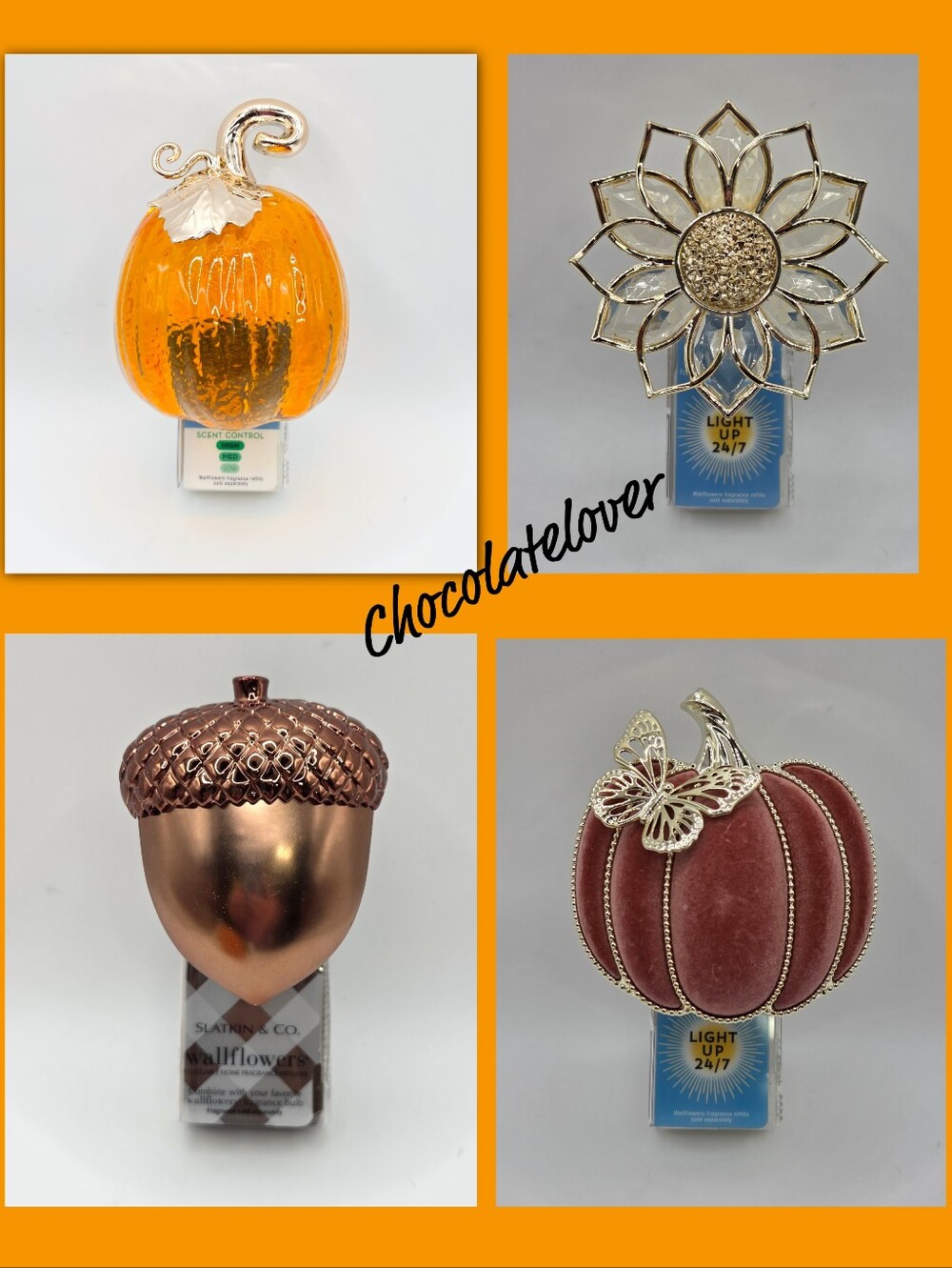 Bath and Body Works Fall Wallflowers Plug ins Bundle NEW!!